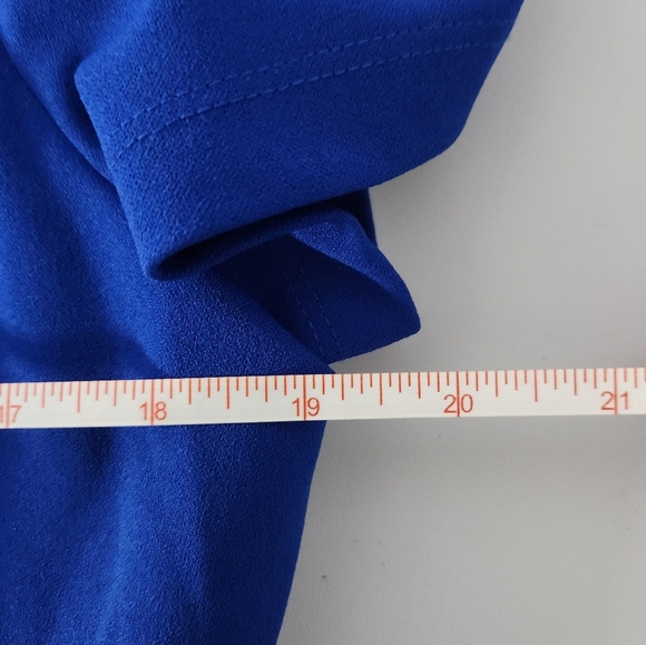 Elegant Maggie London Blue Dress, Size 12 - Picture 9 of 10